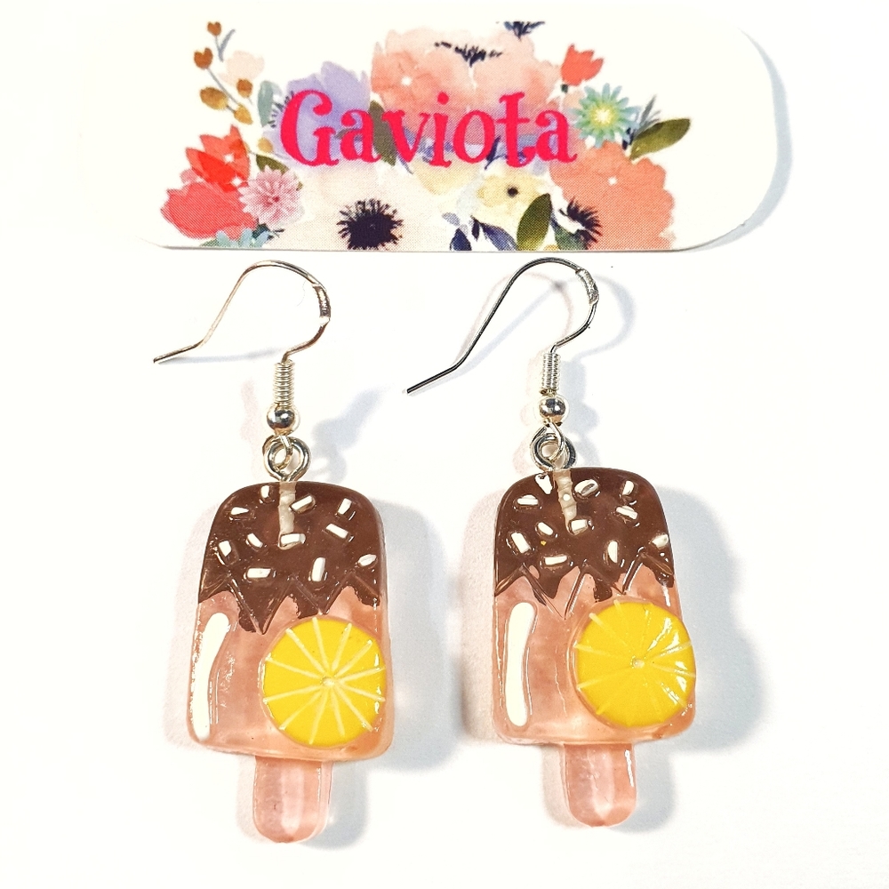 Ice Cream Resin Earings
